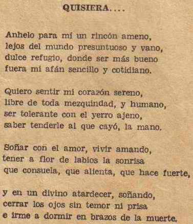 QUISIERA